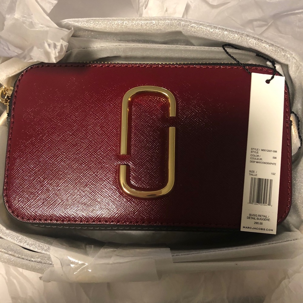 Marc Jacobs Snapshot Deep Maroon/Graphite